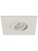 Liteline AT3XA18S-FWH-FWH - 3½″ Flat White Gimbal Trim with Flat White Square Ring - For MR16, GU10 or HR16 Liteline AT3XA18S-FWH-FWH - 3½″ Flat White Gimbal Trim with Flat White Square Ring - For MR16, GU10 or HR16